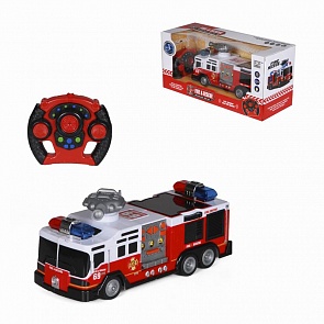 Пожарная машина на радиоуправлении с пультом (Yako, Y18743071)